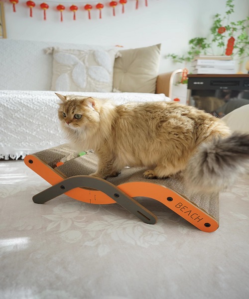 Cat Bed Scratcher-Beach Chair