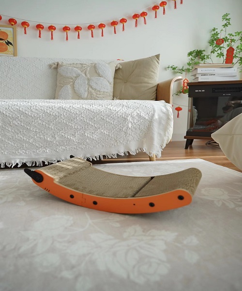 Cat Bed And Scratcher Rocking Bed