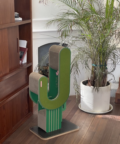 Fun and Large Cactus Cat Scratching Toy