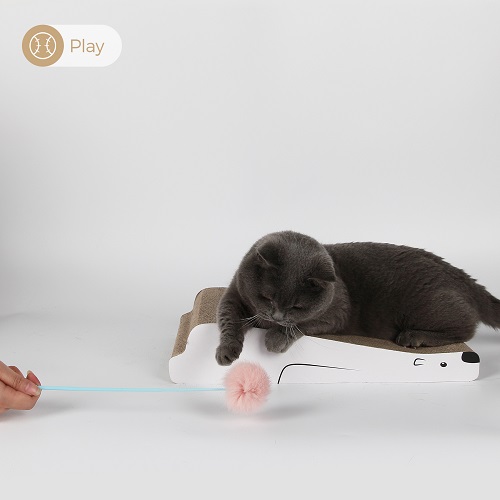 Lying Panda Cat Scratching Post