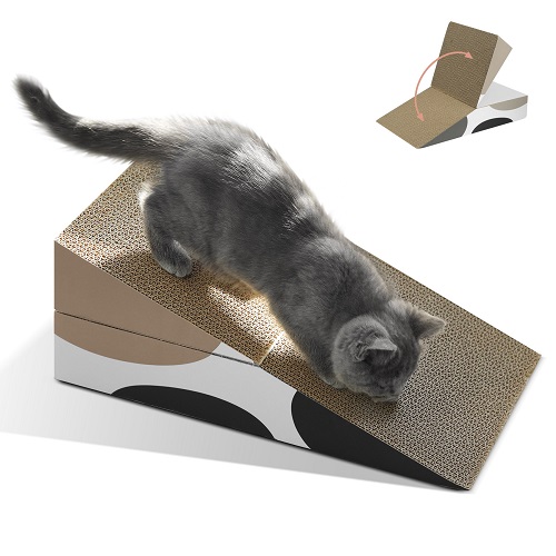 Triangle  Foldable Scratching Board For Cats