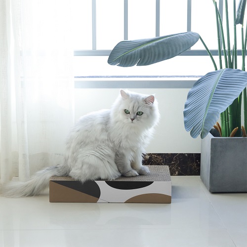 Triangle  Foldable Scratching Board For Cats