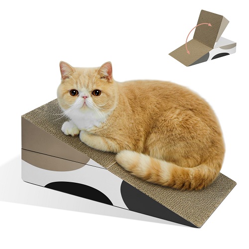 Triangle  Foldable Scratching Board For Cats