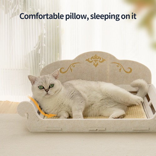 Sustainable Foldable Sofa Design Cat Scratcher
