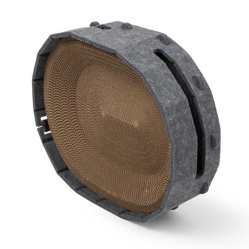 Oval Track Cat Scratcher With Ball