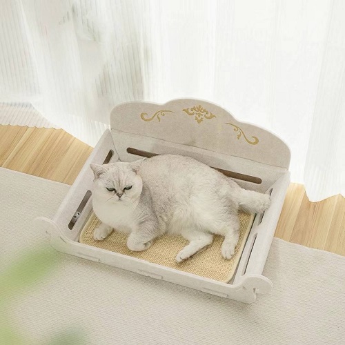 What is the purpose of a cat scratcher?