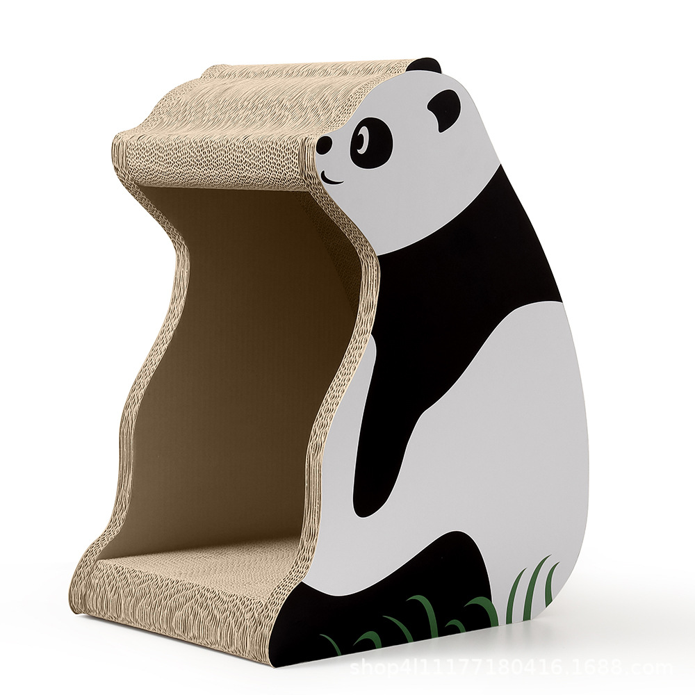 Panda Design Cat House - Eco-Friendly Felt Cat Hideaway