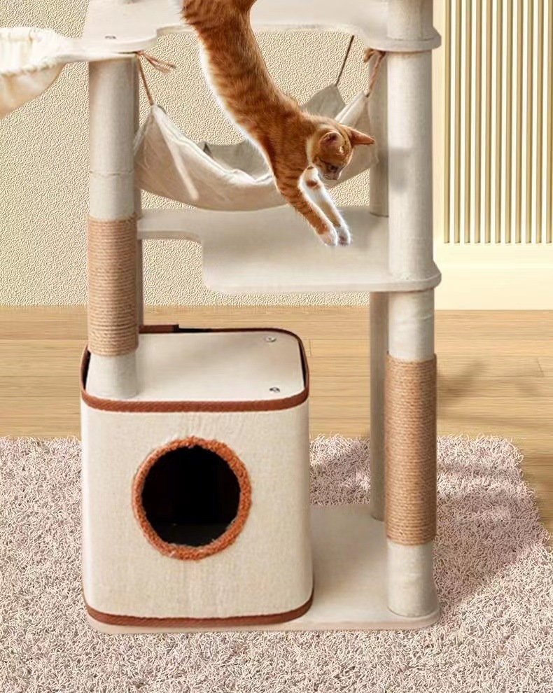 Wholesale Cat Tree for Cats – Durable Multi-Level Pet Furniture with Scratching Posts, Perches & Hid