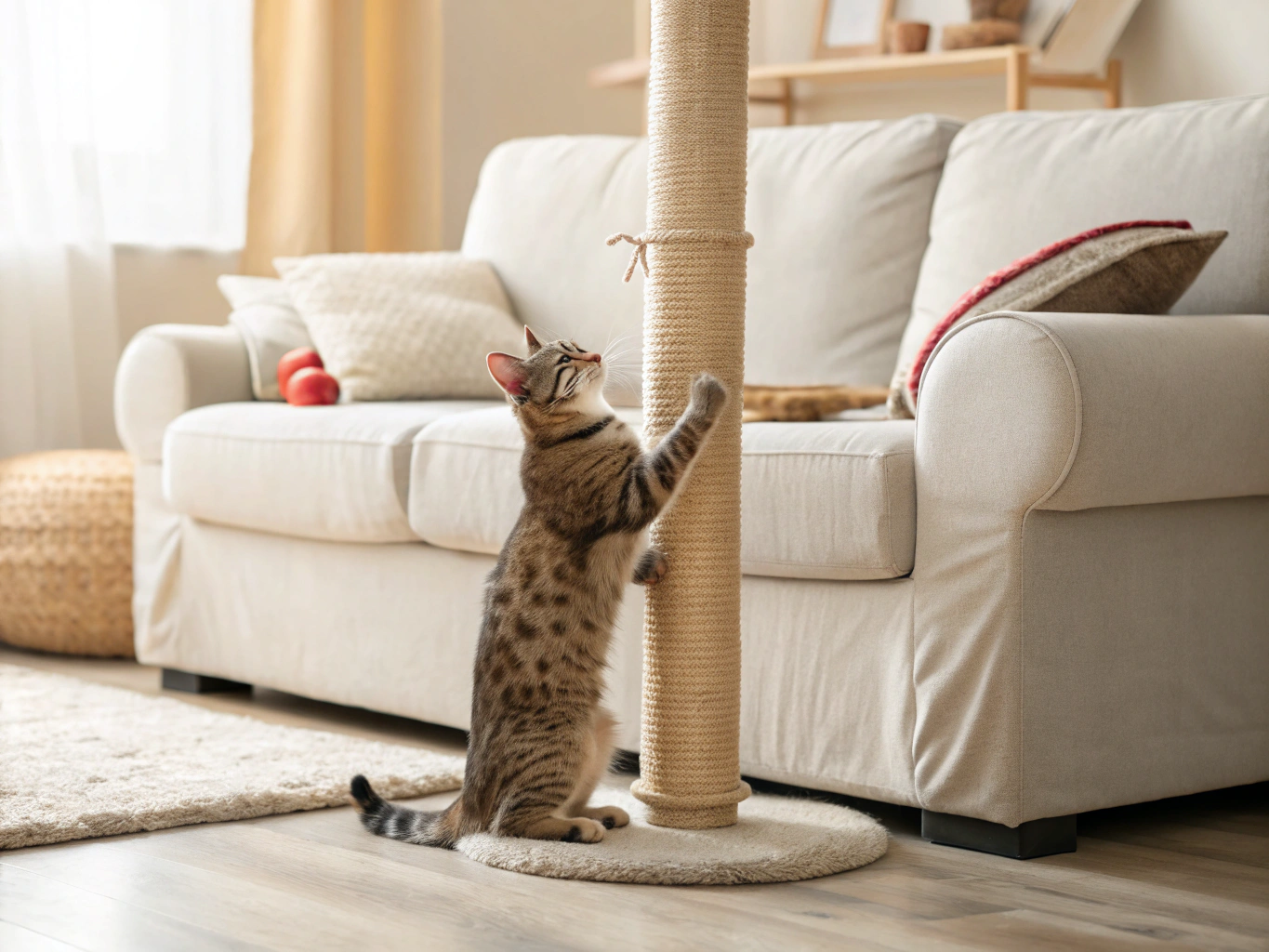 How Can a Cat Scratcher Save Your Furniture from Destruction?